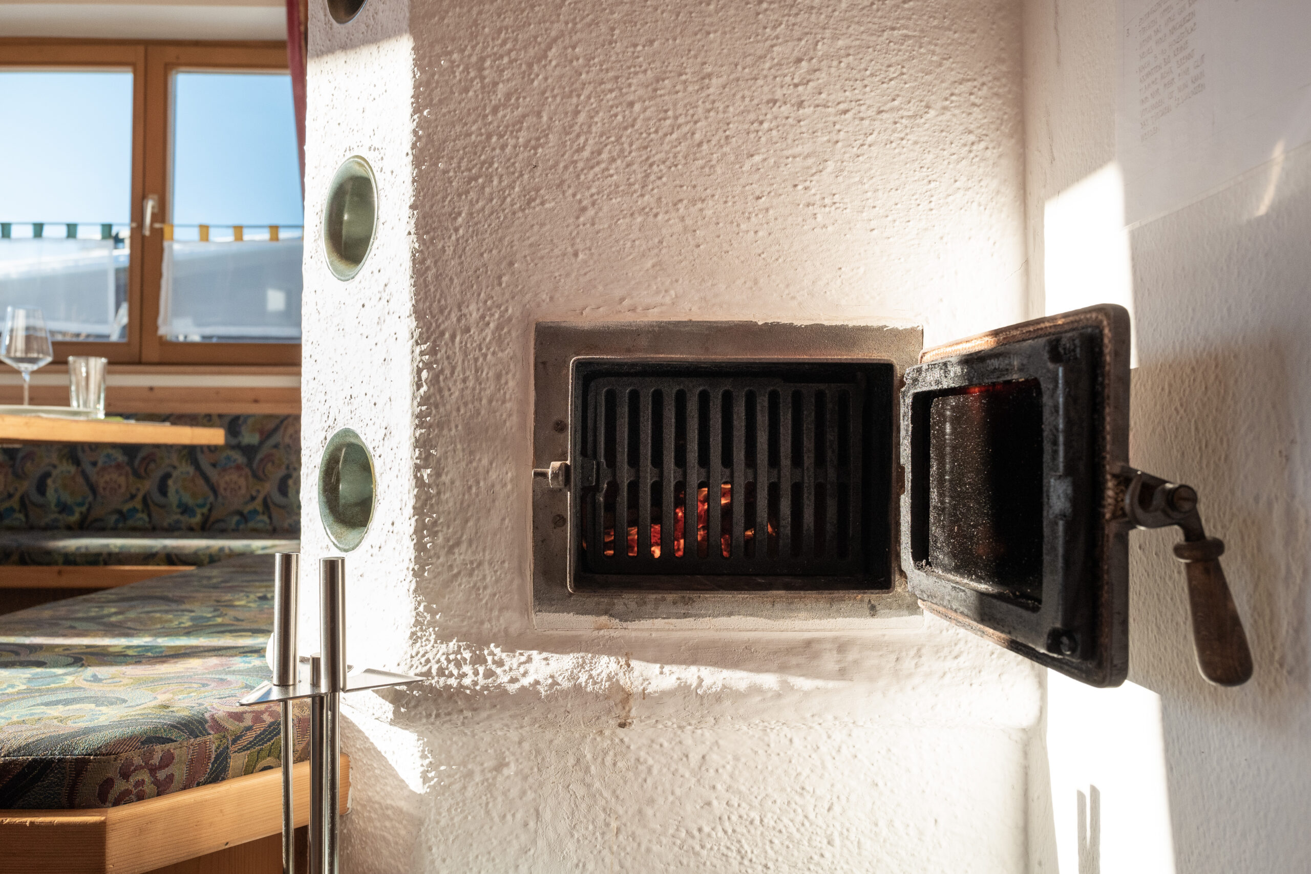 Tiled Stove